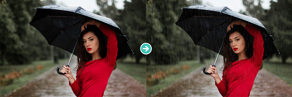 Photoshop リアルな雨の作り方を徹底解説forフォトショ初心者 S Design Labo
