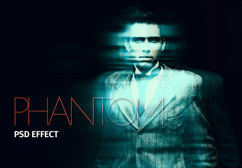 Ghosting Effect Mockup