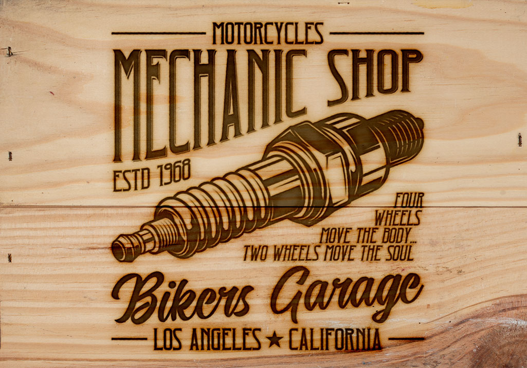 リアルな焦げ加工ができるモックアップPSDのサンプル1